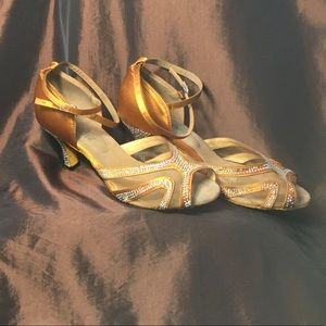 9.5 Size TTdancewear Ballroom Suede Soles Shoes